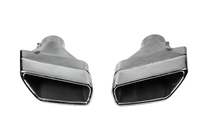 BMW Serie 5 G30/G31 2017–2023 Colas de escape M-Performance Silver (2 uds) foto 4