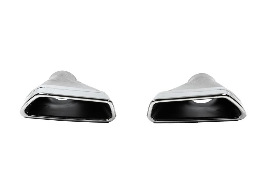 BMW Serie 5 G30/G31 2017–2023 Colas de escape M-Performance Silver (2 uds) Image