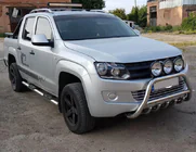 Volkswagen Amarok 2010-2022 Defensa Delantera WT003 (Acero Inoxidable) foto 6