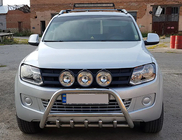 Volkswagen Amarok 2010-2022 Defensa Delantera WT003 (Acero Inoxidable) foto 5