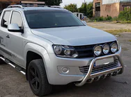 Volkswagen Amarok 2010-2022 Defensa Delantera WT003 (Acero Inoxidable) foto 7