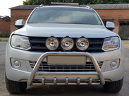 Volkswagen Amarok 2010-2022 Defensa Delantera WT003 (Acero Inoxidable) foto 1