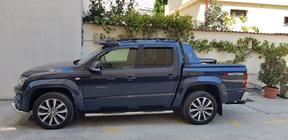 Volkswagen Amarok 2010-2022 Barras Laterales (2 uds., Acero Inoxidable) foto 8