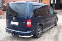 Volkswagen Caddy 2010-2015 Esquinas traseras AK003 (2 uds., acero inoxidable) foto 6