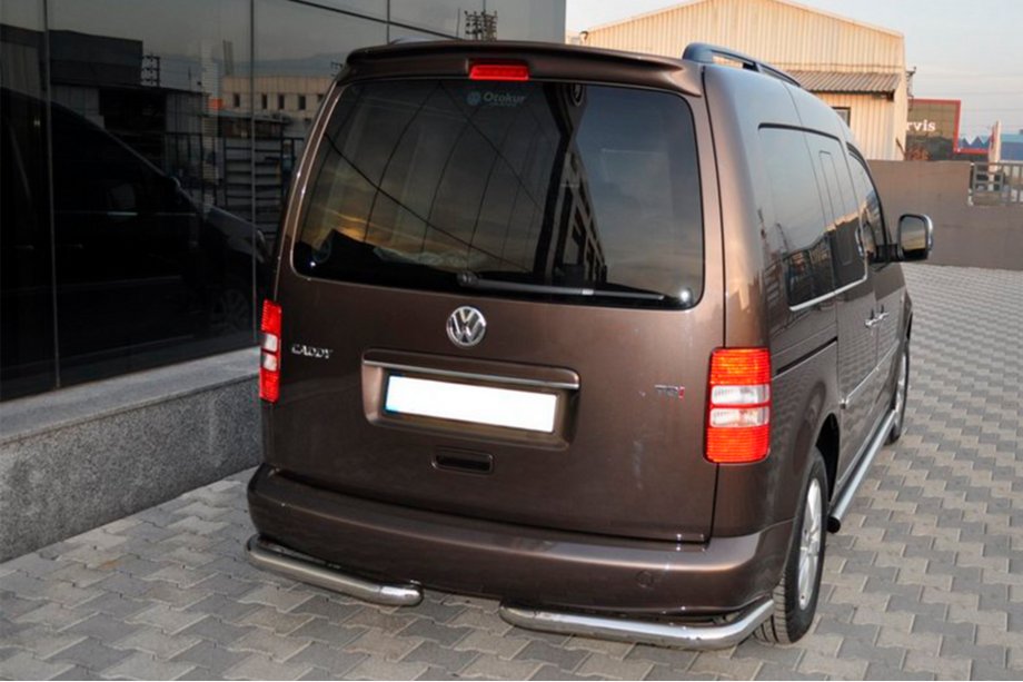 Volkswagen Caddy 2010-2015 Esquinas traseras AK003 (2 uds., acero inoxidable) Image