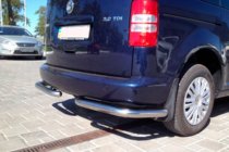 Volkswagen Caddy 2004-2010 Esquinas traseras AK003 (2 uds., acero inoxidable) foto 5