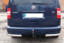 Volkswagen Caddy 2004-2010 Esquinas traseras AK003 (2 uds., acero inoxidable) foto 6