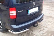 Volkswagen Caddy 2004-2010 Esquinas traseras AK003 (2 uds., acero inoxidable) foto 8