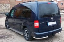 Volkswagen Caddy 2004-2010 Esquinas traseras AK003 (2 uds., acero inoxidable) foto 9