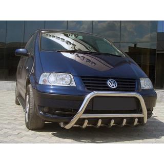Defensa Delantera WT003 (Acero Inoxidable) Volkswagen Sharan 1995-2010 foto 1
