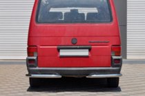 Volkswagen T4 Caravelle/Multivan 1990–2003 Esquinas traseras AK003 (2 uds., acero inoxidable) foto 1
