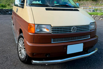 Volkswagen T4 Transporter 1990-2003 Defensa Delantera ST008 (Acero Inoxidable) foto 4