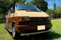 Volkswagen T4 Transporter 1990-2003 Defensa Delantera ST008 (Acero Inoxidable) foto 9