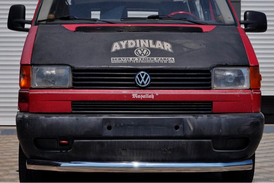 Volkswagen T4 Caravelle/Multivan 1990–2003 Defensa Delantera ST008 (Acero Inoxidable) 51mm Foto 9