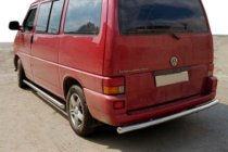 Volkswagen T4 Caravelle/Multivan 1990–2003 Barra Trasera AK002 (Acero Inoxidable) foto 1