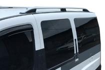 Fiat Doblo I 2001-2005 Barras de techo CROWN (gris mate) foto 2