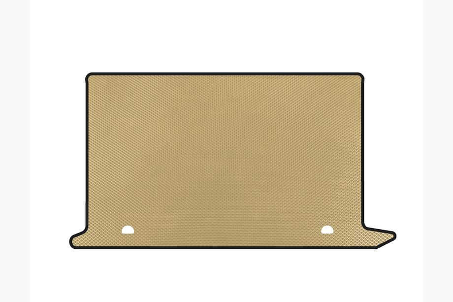 Fiat Doblo II 2010-2022 Alfombrilla de maletero v2 (Beige) Foto 1