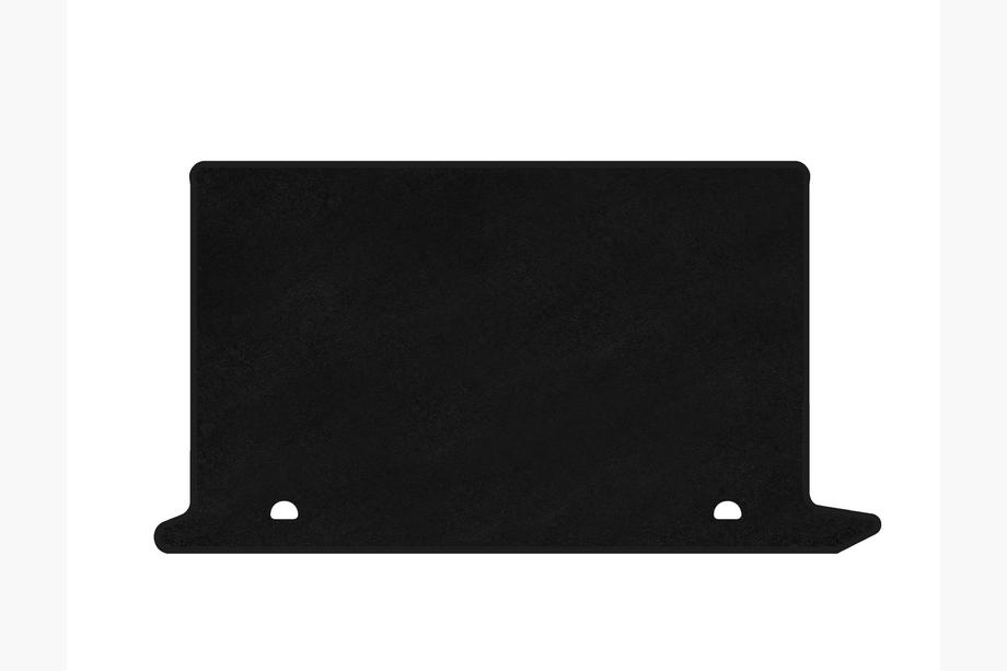 Fiat Doblo II 2010-2022 Alfombrilla de maletero textil Classic v2 (Negro) Image