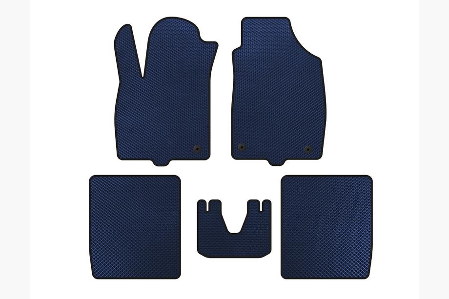 Fiat Panda 2003-2011 Alfombrillas EVA (Azul) Image
