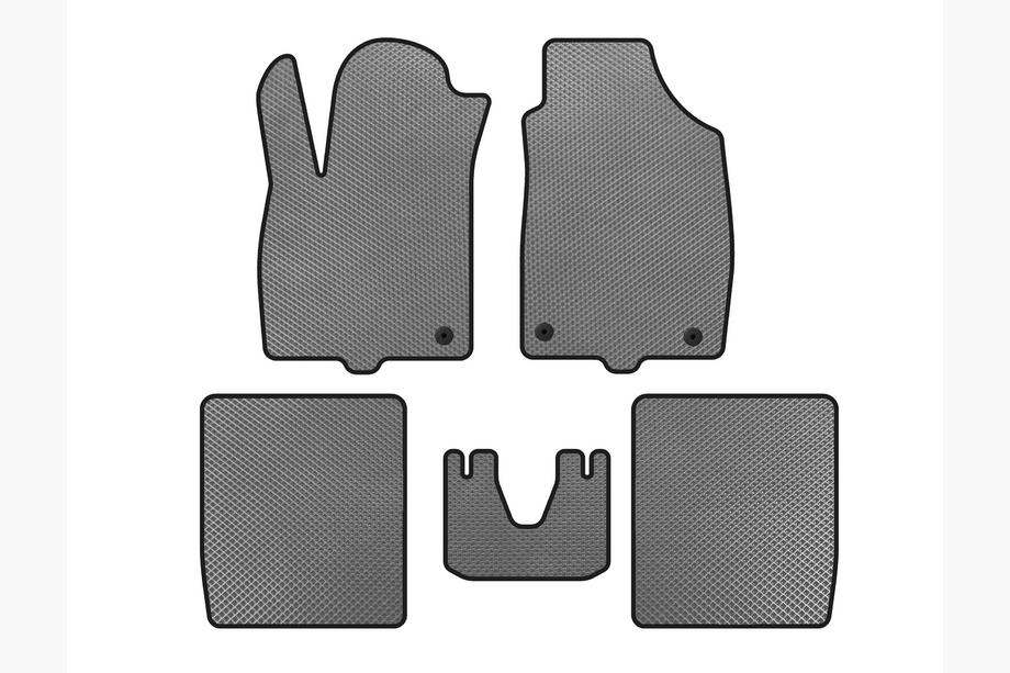 Fiat Panda 2003-2011 Alfombrillas EVA (Gris) Image