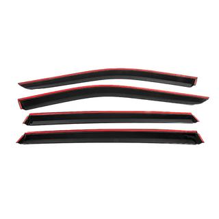 Deflectores de ventana con moldura cromada (4 uds, Niken) Skywell ET5/Skyworth EV6 2021- foto 4