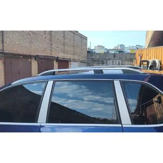 Barras de techo Skyport (plateadas) Porsche Cayenne 2003–2010 foto 3