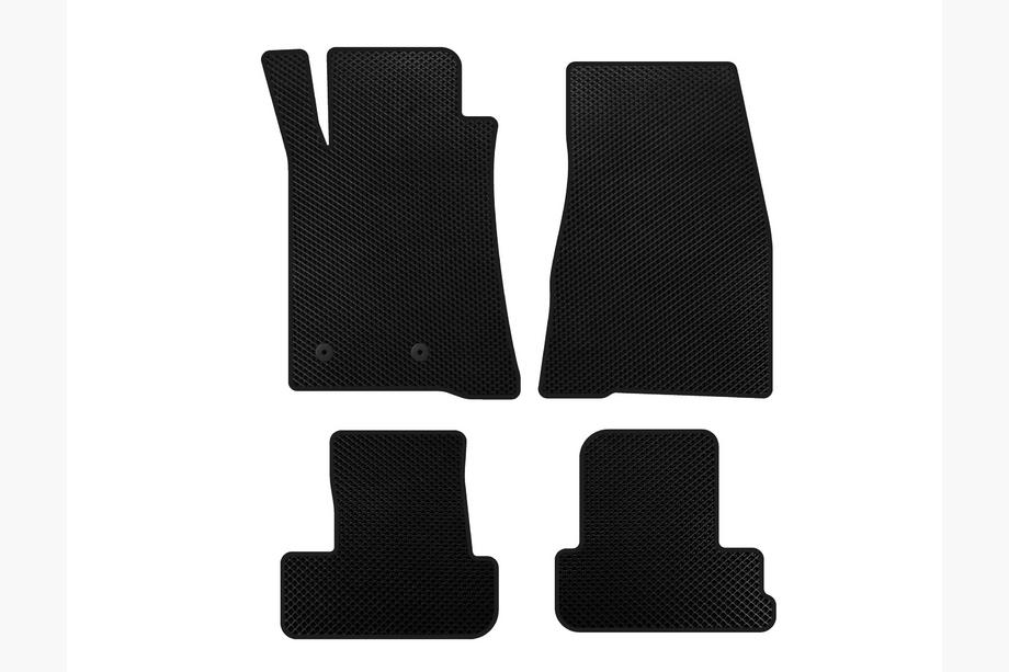 Ford Mustang 2005-2014 Alfombrillas EVA (2009-2014, GT, Cabrio, Negro) Image
