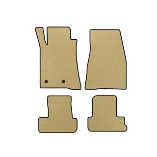 Alfombrillas EVA (2009-2014, GT, Cabrio, Beige)