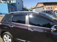 Nissan Qashqai 2010-2014 Barras longitudinales de techo Skyport Grey foto 6