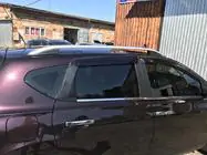Nissan Qashqai 2010-2014 Barras longitudinales de techo Skyport Grey foto 7