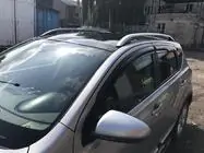 Nissan Qashqai 2010-2014 Barras longitudinales de techo Skyport Grey foto 5