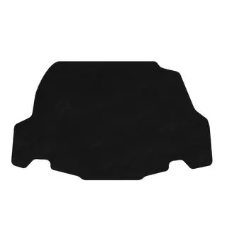 Alfombrilla de maletero textil Premium (2009-2014, GT, Cabrio, Negro)