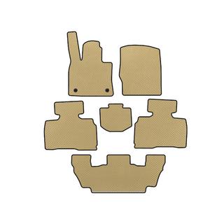 Alfombrillas EVA (3 Filas, 7 Plazas, Beige)