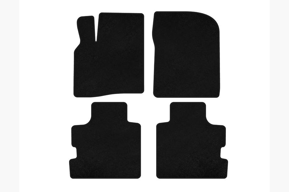 Chrysler Pacifica 2004-2008 Alfombrillas de moqueta Premium (Negro) Image