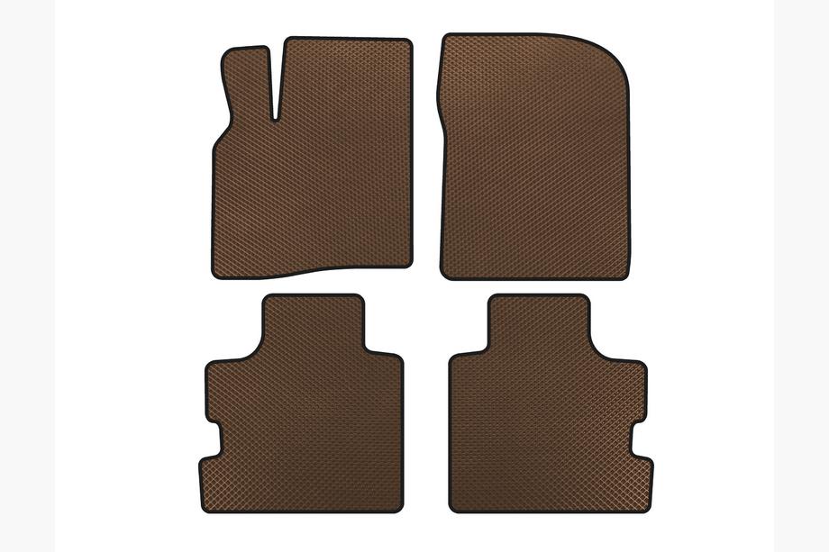 Chrysler Pacifica 2004-2008 Alfombrillas EVA (Marrón) Image