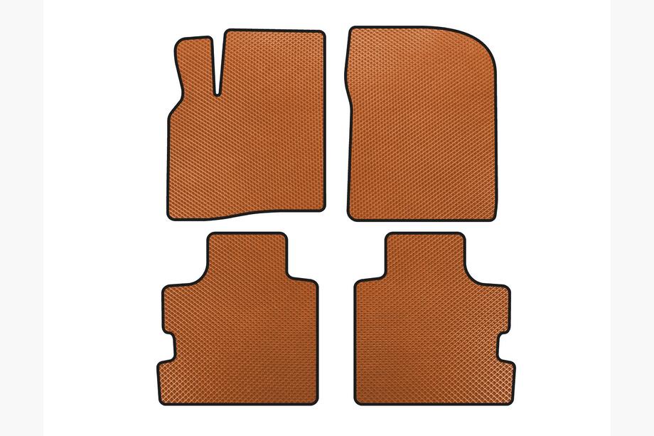 Chrysler Pacifica 2004-2008 Alfombrillas EVA (Naranja) Image