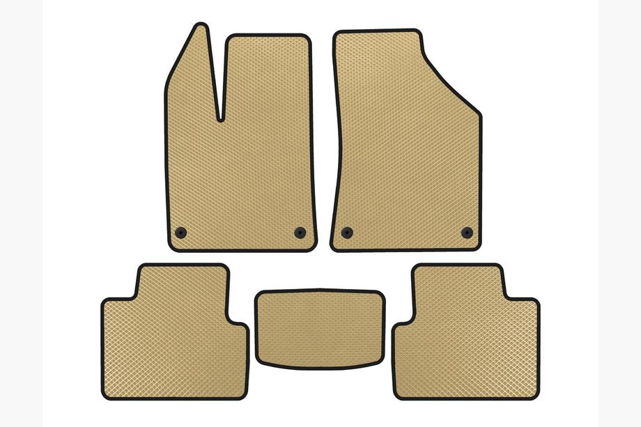 Chrysler 200 I 2010-2014 Alfombrillas EVA (Beige) Image