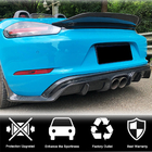 Porsche Boxster/Cayman 982 (718) 2016- Alerón V1 (para Boxster, Carbono) foto 2
