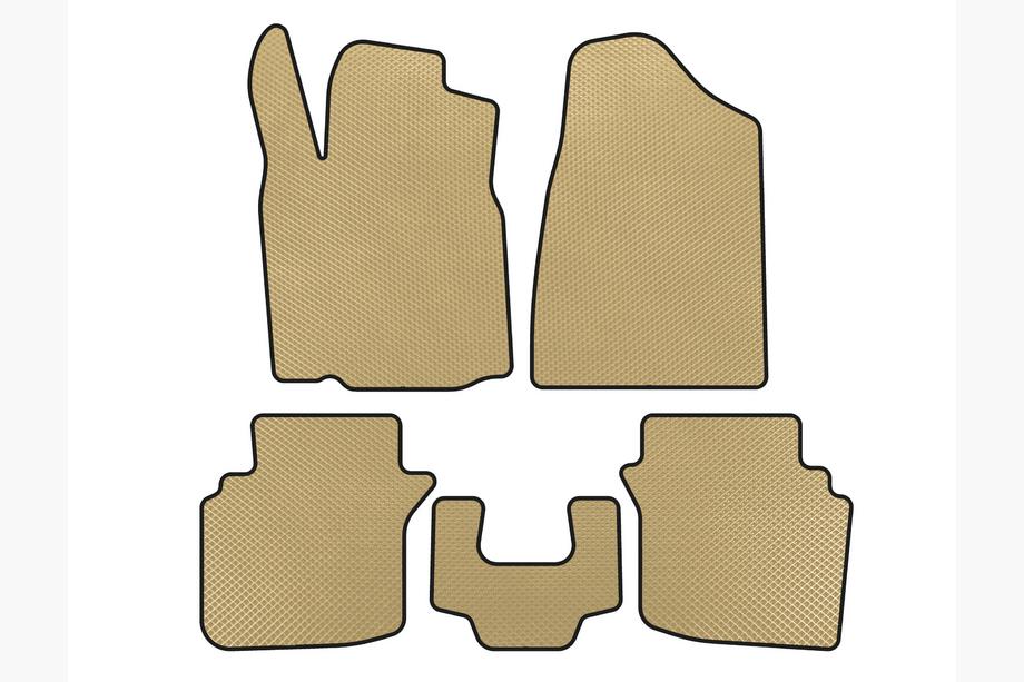 Chrysler Sebring II 2001-2006 Alfombrillas EVA (2004-2006, Beige) Image