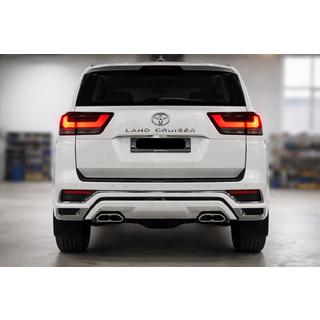 Cubierta de Parachoques Trasero VXR Toyota Land Cruiser 300 2021- foto 1