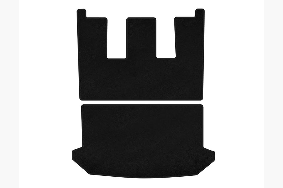 Citroen C-8 2002-2014 Alfombrilla de maletero textil Classic v1 (Negro) Foto 1