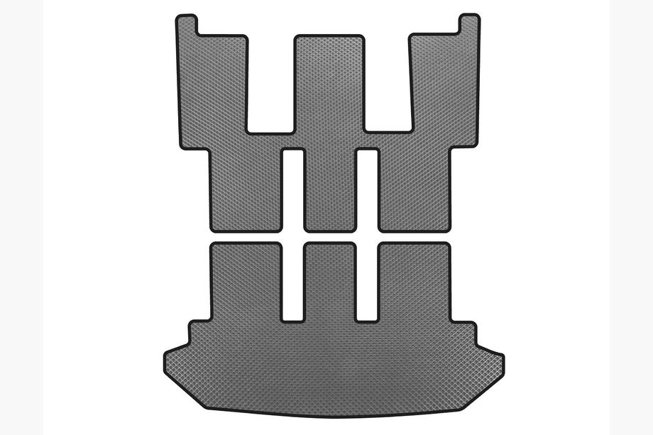 Citroen C-8 2002-2014 Alfombrilla de maletero EVA V2 (Gris) Image