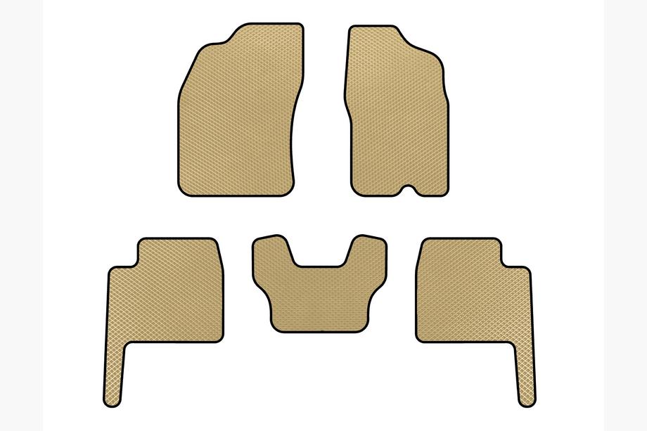 Dodge Durango 2004-2009 Alfombrillas EVA (Beige) Image