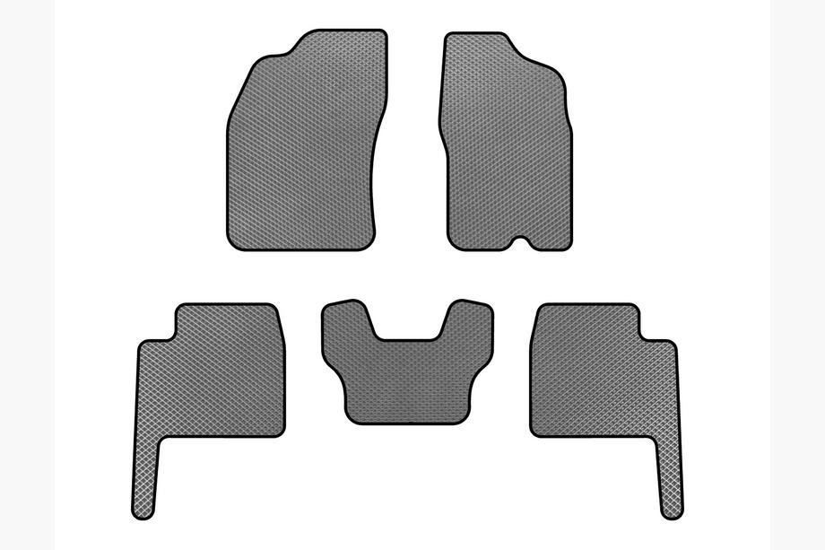Dodge Durango 2004-2009 Alfombrillas EVA (Gris) Image