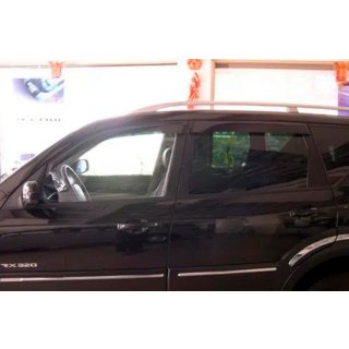 Deflectores de Ventana 2008-2013 (4 uds, HIC) SsangYong Rexton I 2001-2017 foto 1