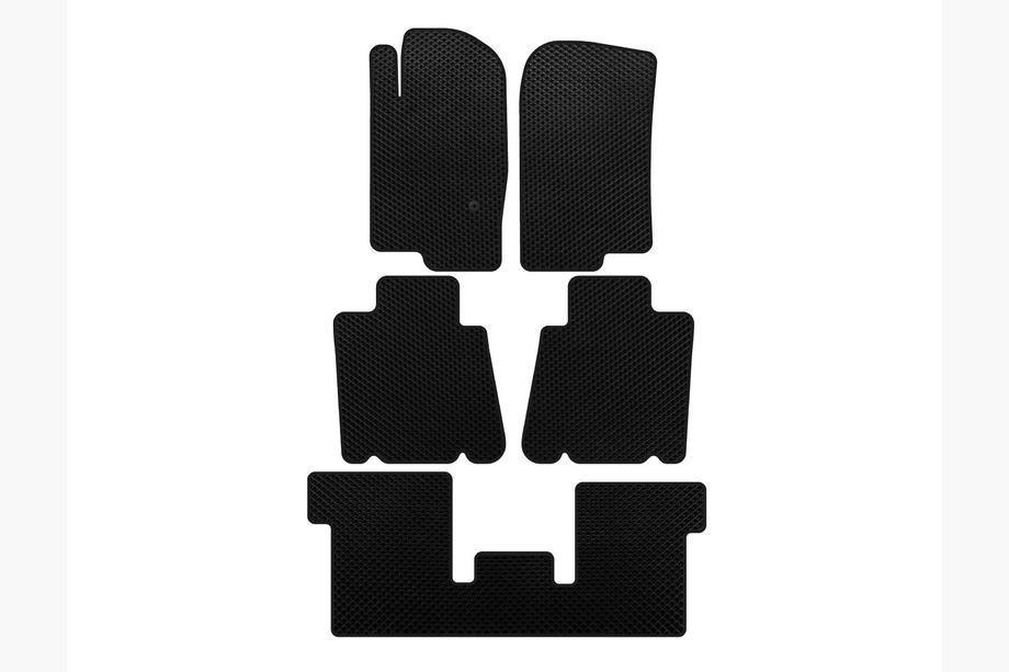 Ford Explorer 2001-2005 Alfombrillas EVA (3 Filas, Negro) Image