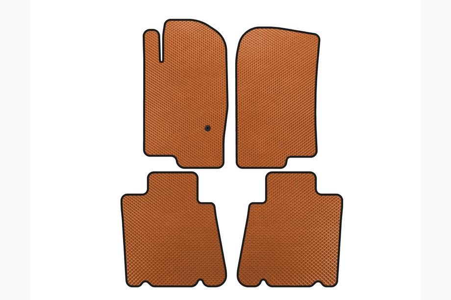 Ford Explorer 2001-2005 Alfombrillas EVA (2 Filas, Naranja) Image