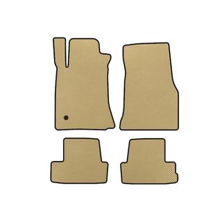 Alfombrillas EVA (2005-2009, GT, Coupe, Beige) Ford Mustang 2005-2014