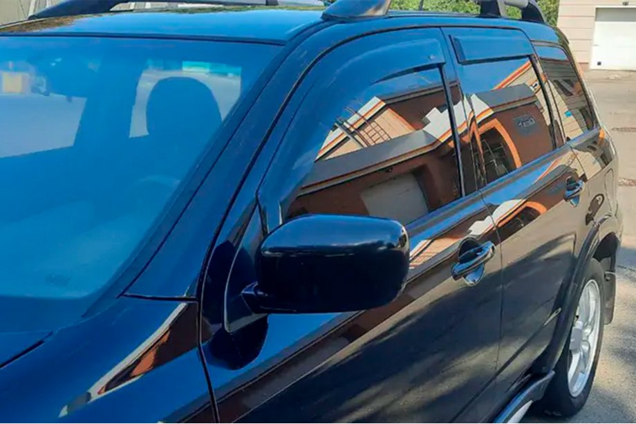 Mitsubishi Outlander 2001-2006 Deflectores de Ventana (4 uds, HIC) Foto 12