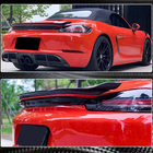 Porsche Boxster/Cayman 982 (718) 2016- Alerón V2 (para Boxster, Carbono) foto 4